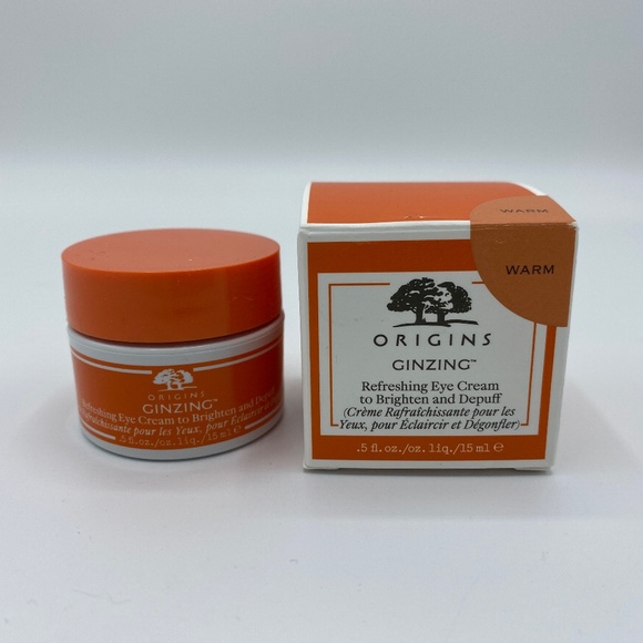 Origins Other - ORIGINS GINZING Refreshing Eye Cream to Brighten & Depuff WARM-NIB-MED DARK SKIN